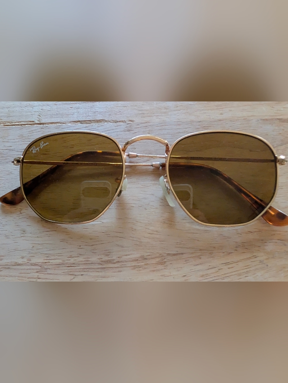 RAY-BAN RB3548N HEXAGONAL FLAT LENSES